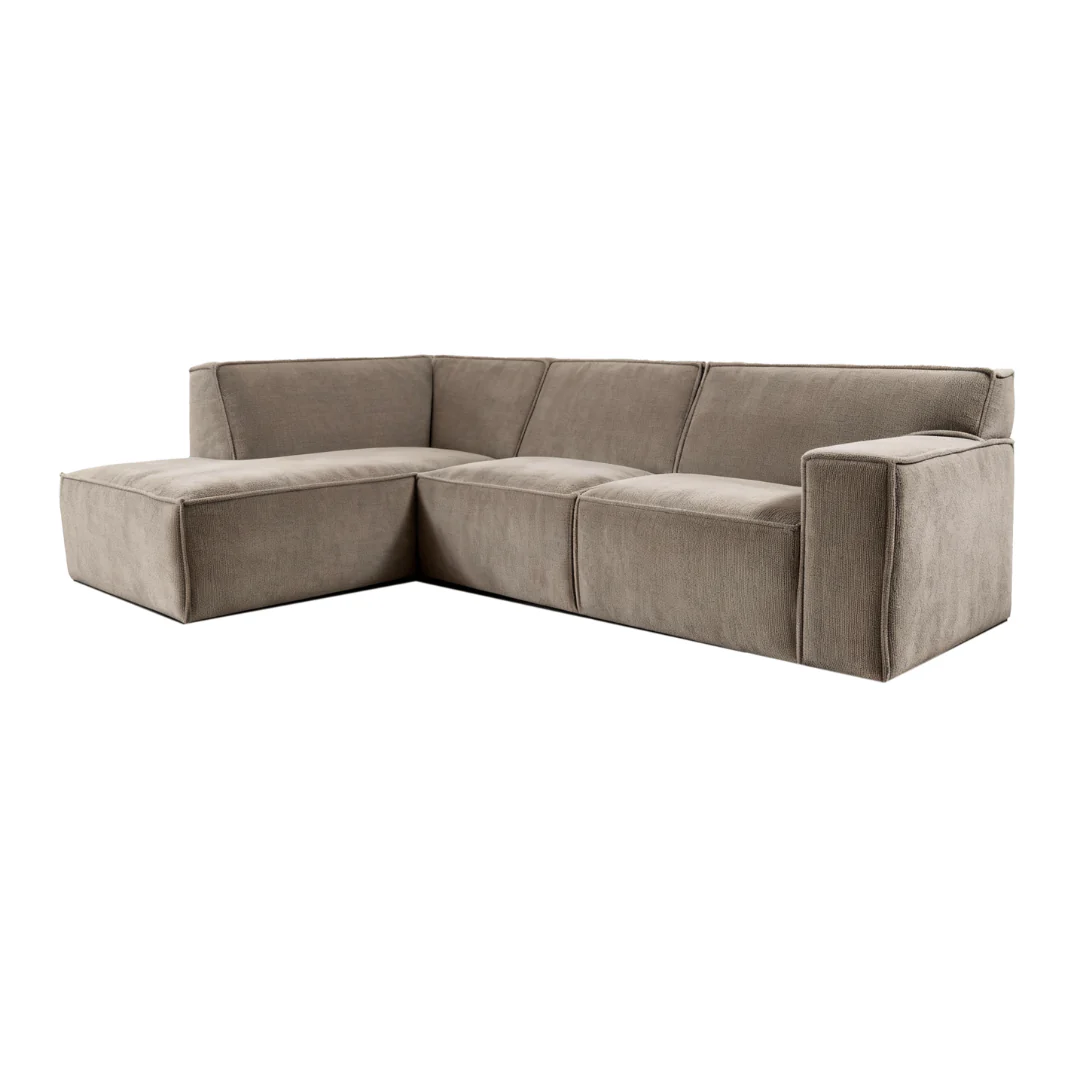 Hoekbank Milo 4-zits Links Taupe - Image 5