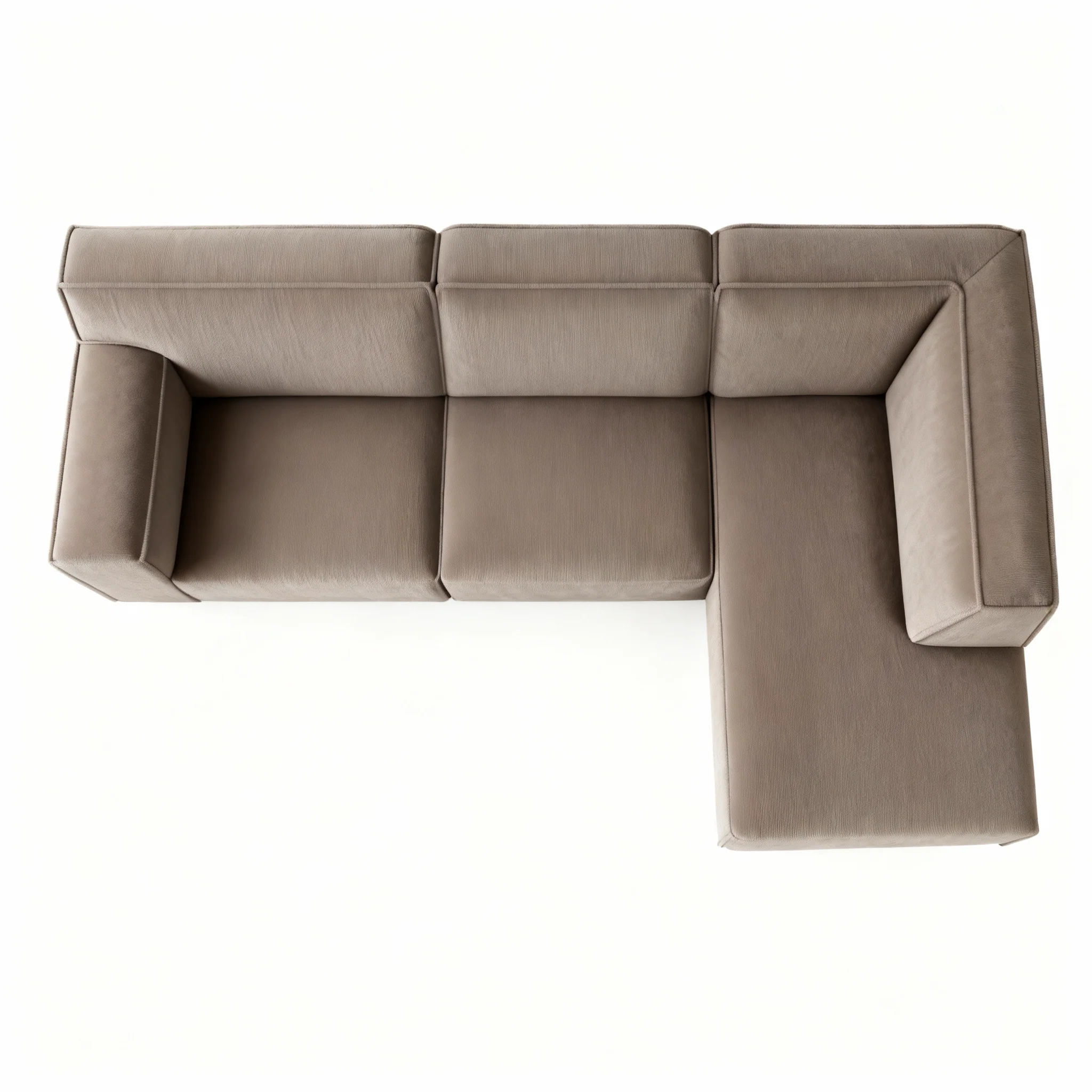 Hoekbank Milo 4-zits Rechts Taupe - Image 7