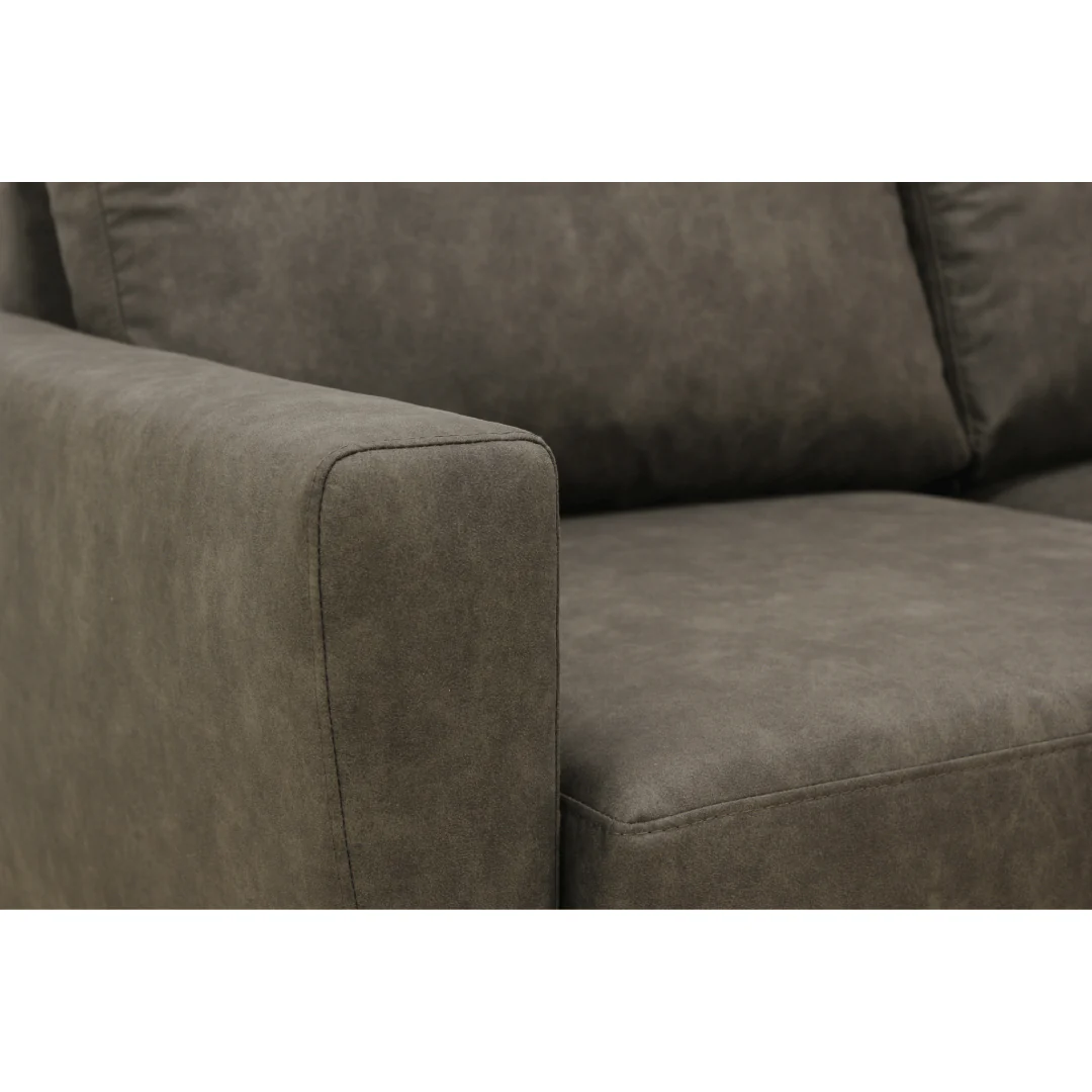 Loungebank Finn 3-zits Links/Rechts Groen/Bruin - Image 4