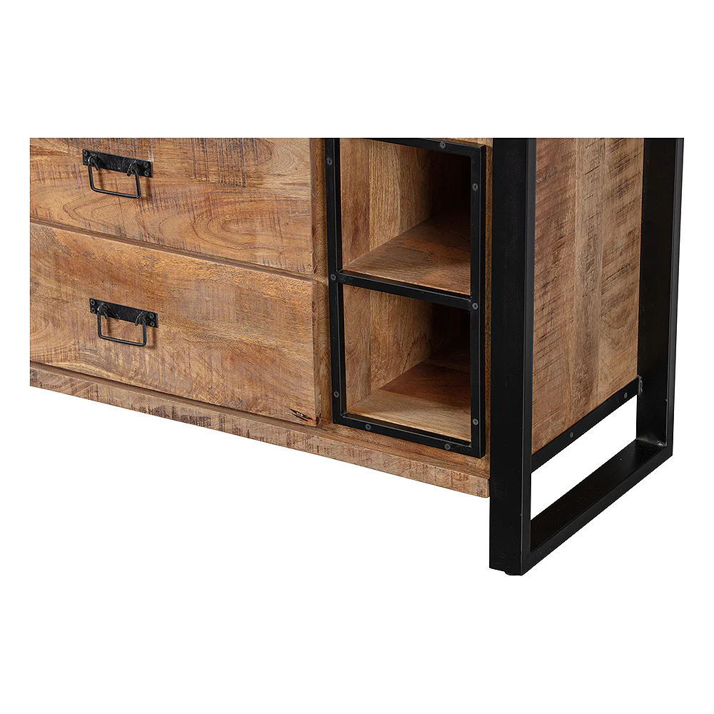 Mangohouten Kast Kelvin 100 cm - Image 5