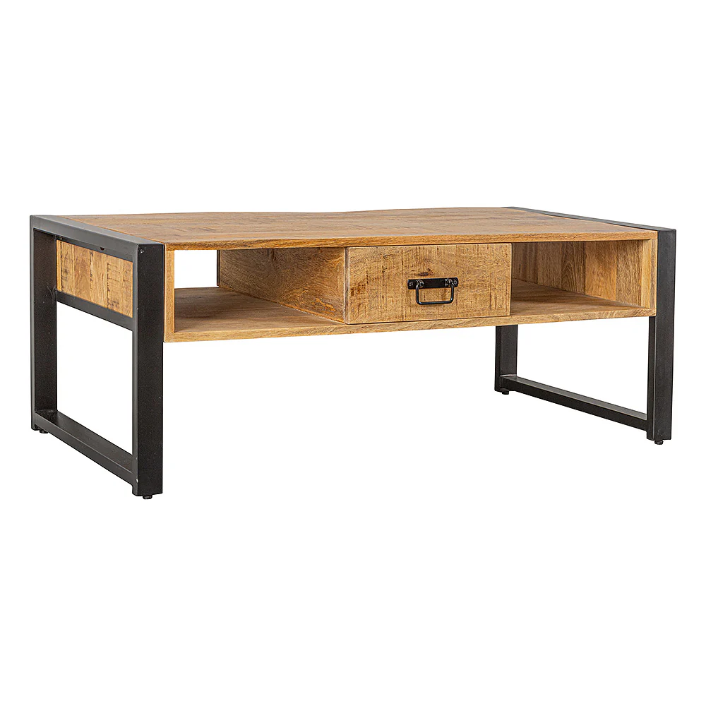 Mangohouten Salontafel Britt 120 cm - Image 3