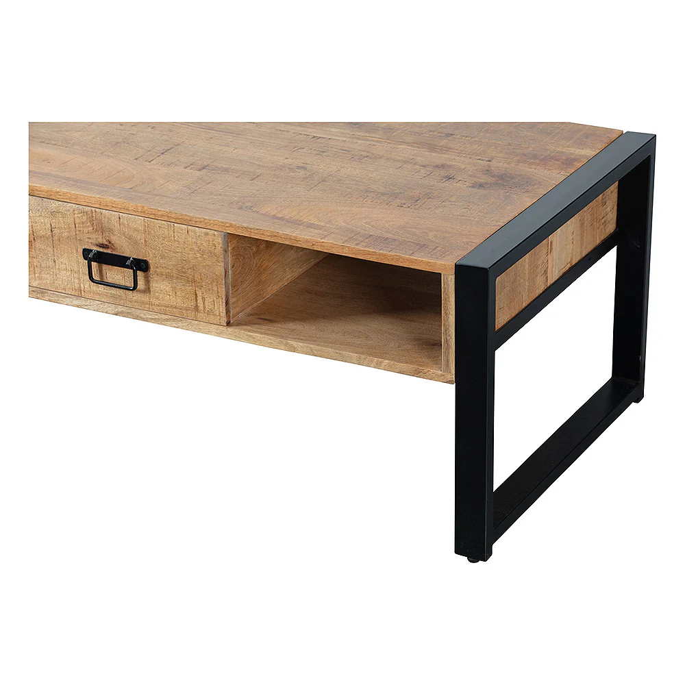 Mangohouten Salontafel Britt 120 cm - Image 4