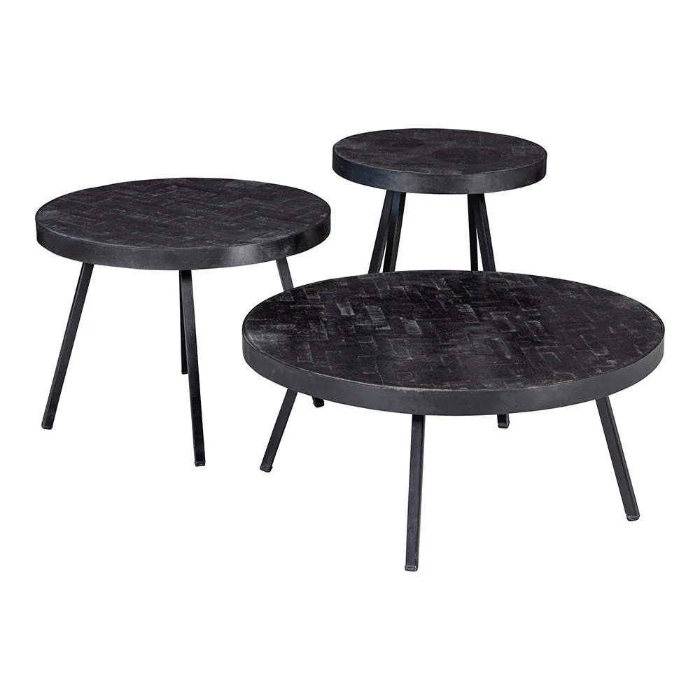 Mangohouten Salontafel Carlin 45 cm - Image 5