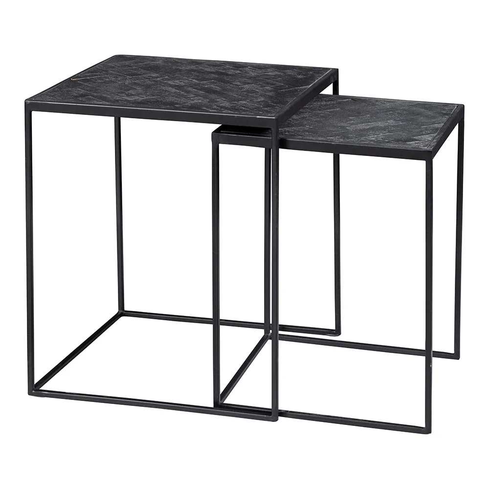 Mangohouten Salontafels Carlin set van 2 - Image 3