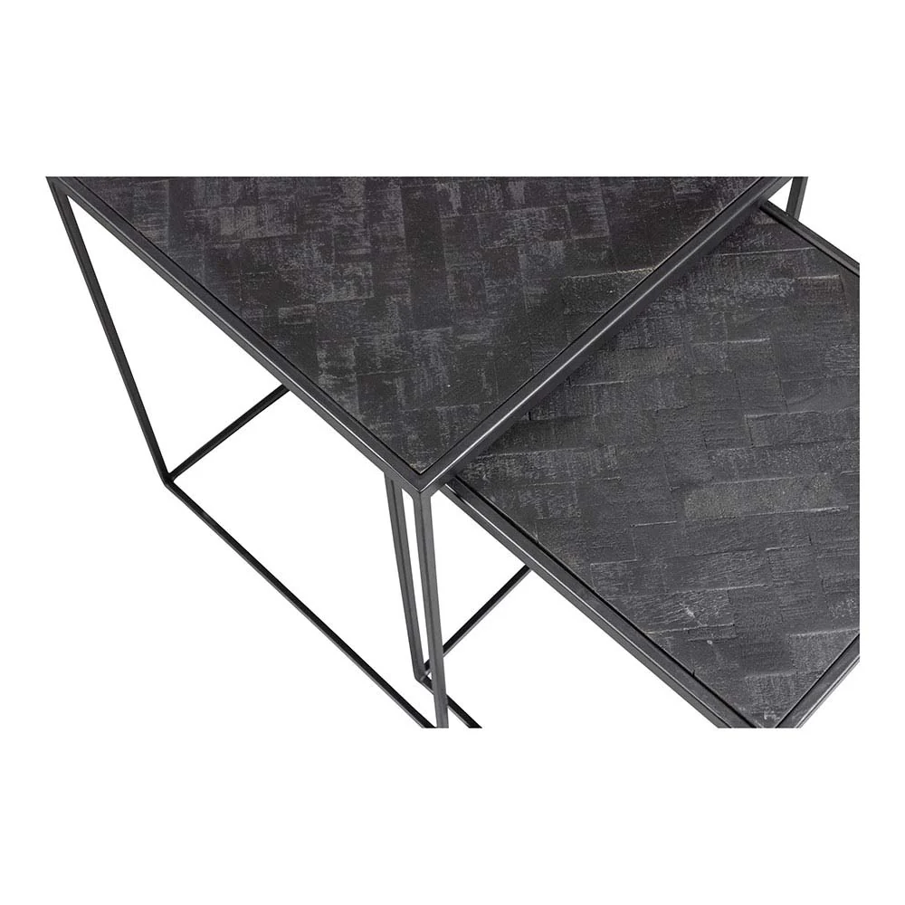 Mangohouten Salontafels Carlin set van 2 - Image 6