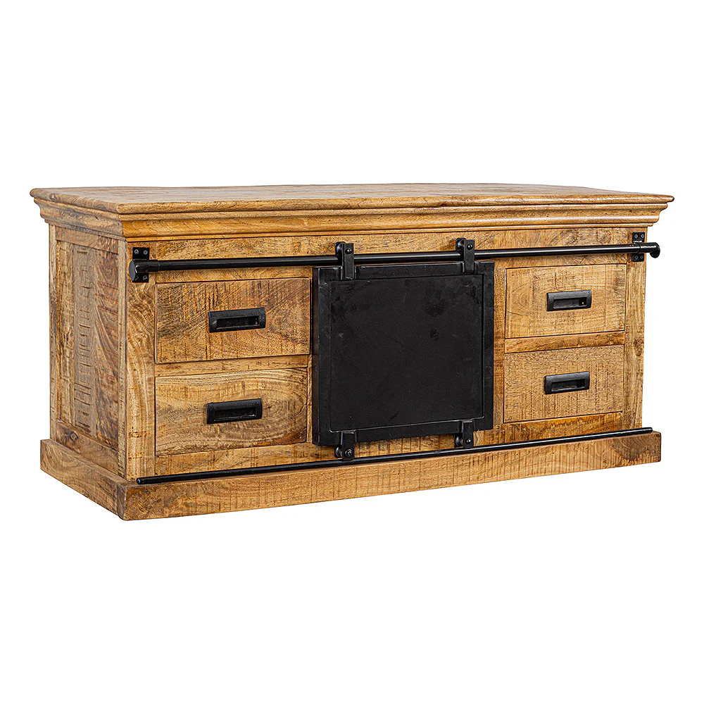 Mangohouten TV Meubel Milan 120 cm - Image 3