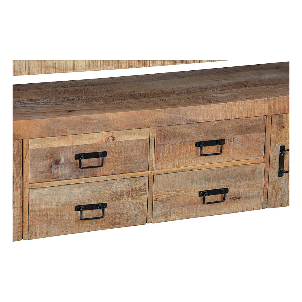 Mangohouten TV Meubel Britt 190 cm - Image 4