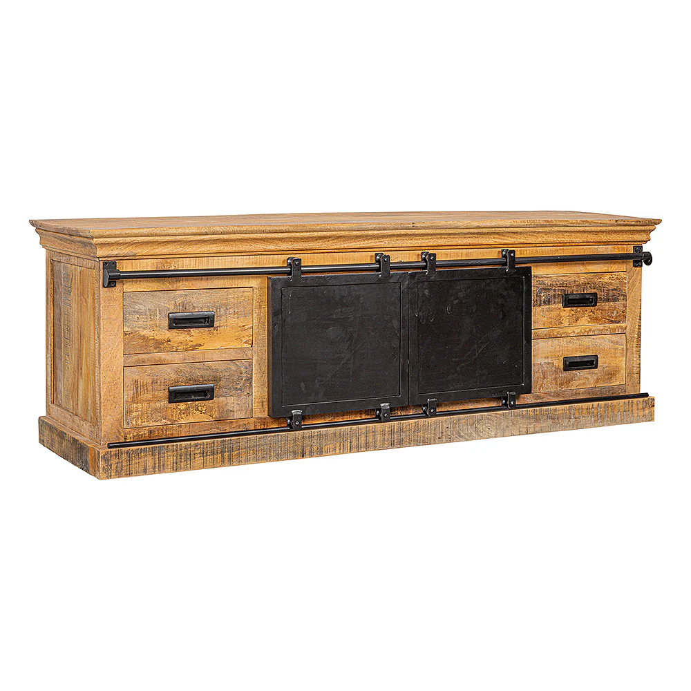 Mangohouten TV Meubel Milan 160 cm - Image 4